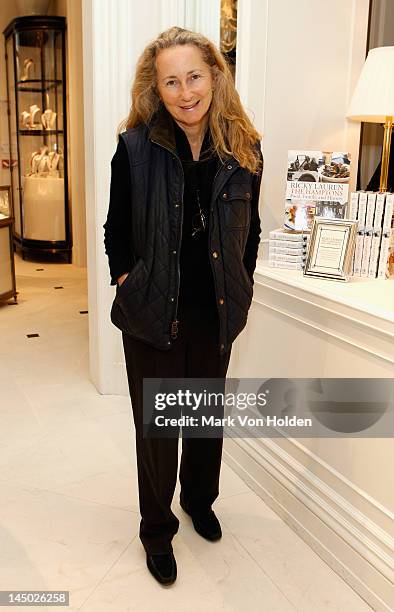 Priscilla Rattazzi attends the Ralph Lauren celebration for the publication of "The Hamptons: Food, Family and History" by Ricky Lauren at the Ralph...