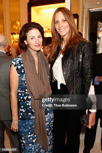 Marina Rust and Stephanie Winston Wolkoff attend the Ralph Lauren celebration for the publication of "The Hamptons: Food, Family and History" by...