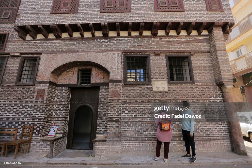 Rasheed In Archaeological houses in the city of Rashid on December 17, 2022 in ...