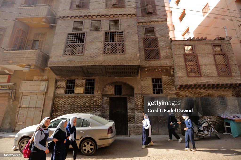 Rasheed Town Archaeological houses in the city of Rashid on December 17, 2022 in ...