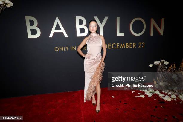 Tessa Brooks attends a Young Hollywood event in support of Paramount Pictures' "Babylon" at LAVO Ristorante on December 18, 2022 in West Hollywood,...