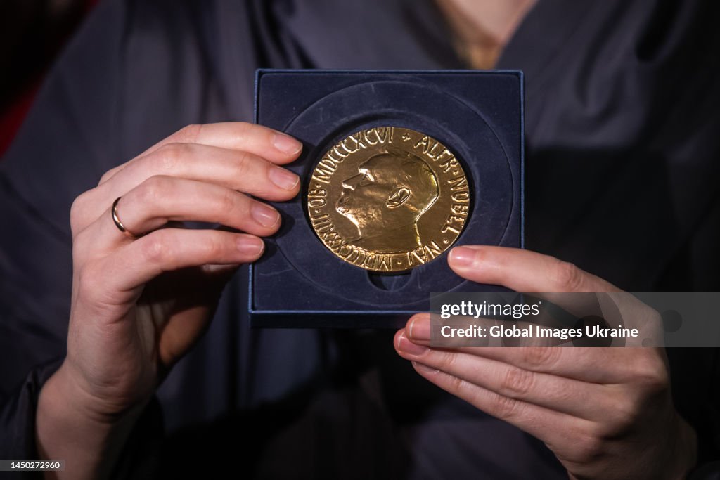The First Nobel Peace Prize In The History Of Ukraine Arrives In Kyiv