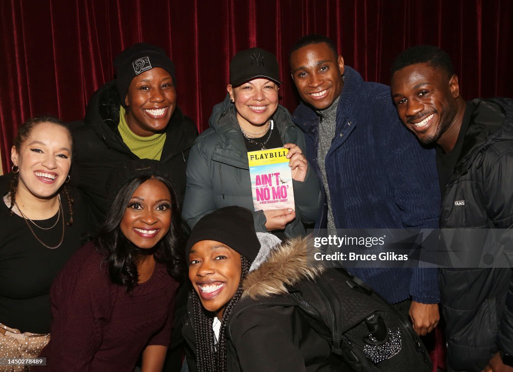Celebrities Visit Broadway - December 2022