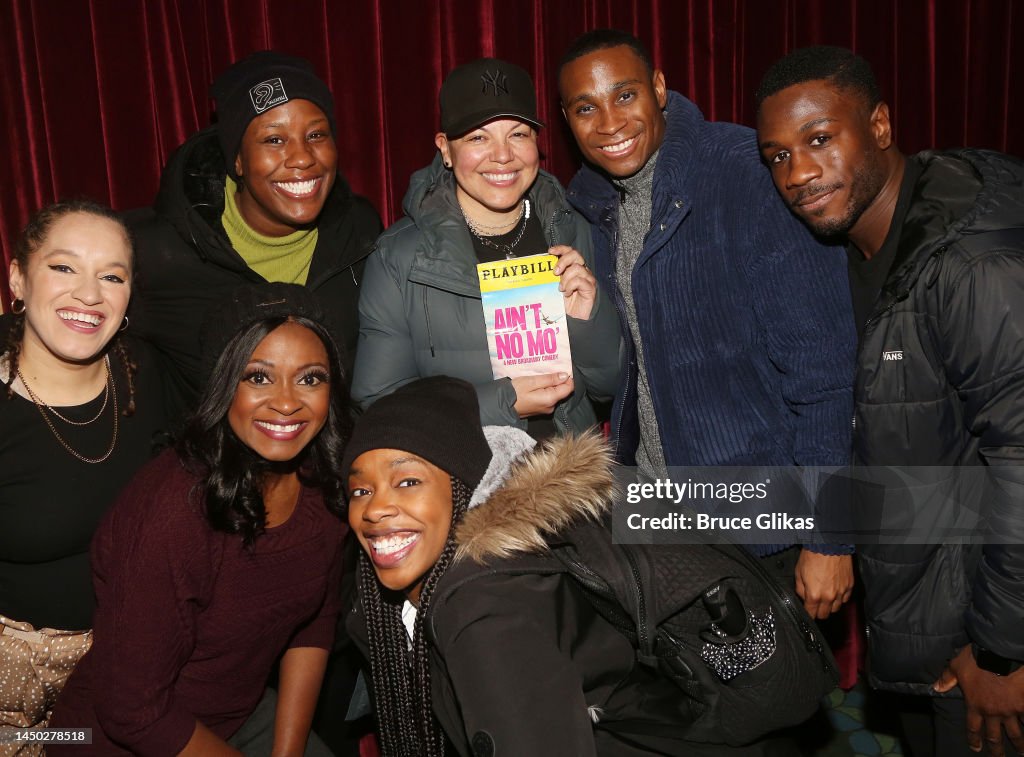 Celebrities Visit Broadway - December 2022