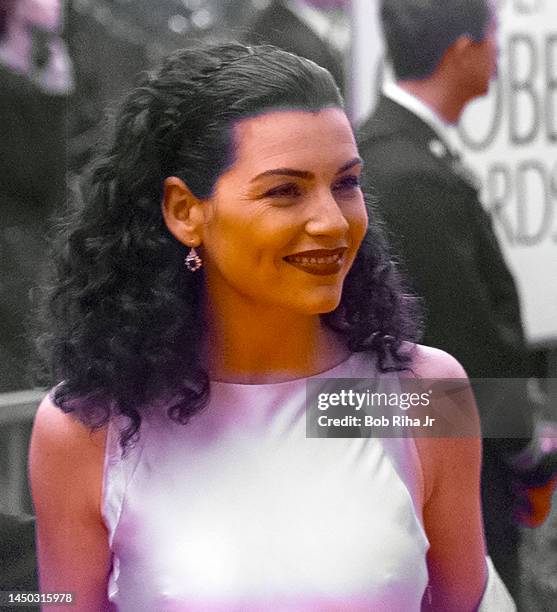 Julianna Margulies at the 55th Annual Golden Globes Awards Show, January 18, 1998 in Beverly Hills, California.