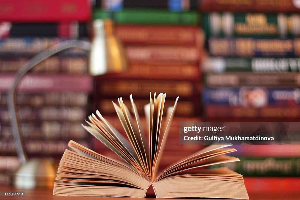 Disclosed book on table at library