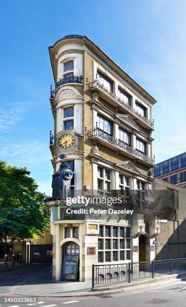 View of the exterior of the Blackfriar pub on June 25,2015 in London, England.