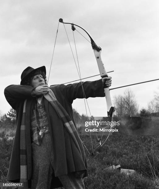 Tom Baker as Doctor Who circa 1975.