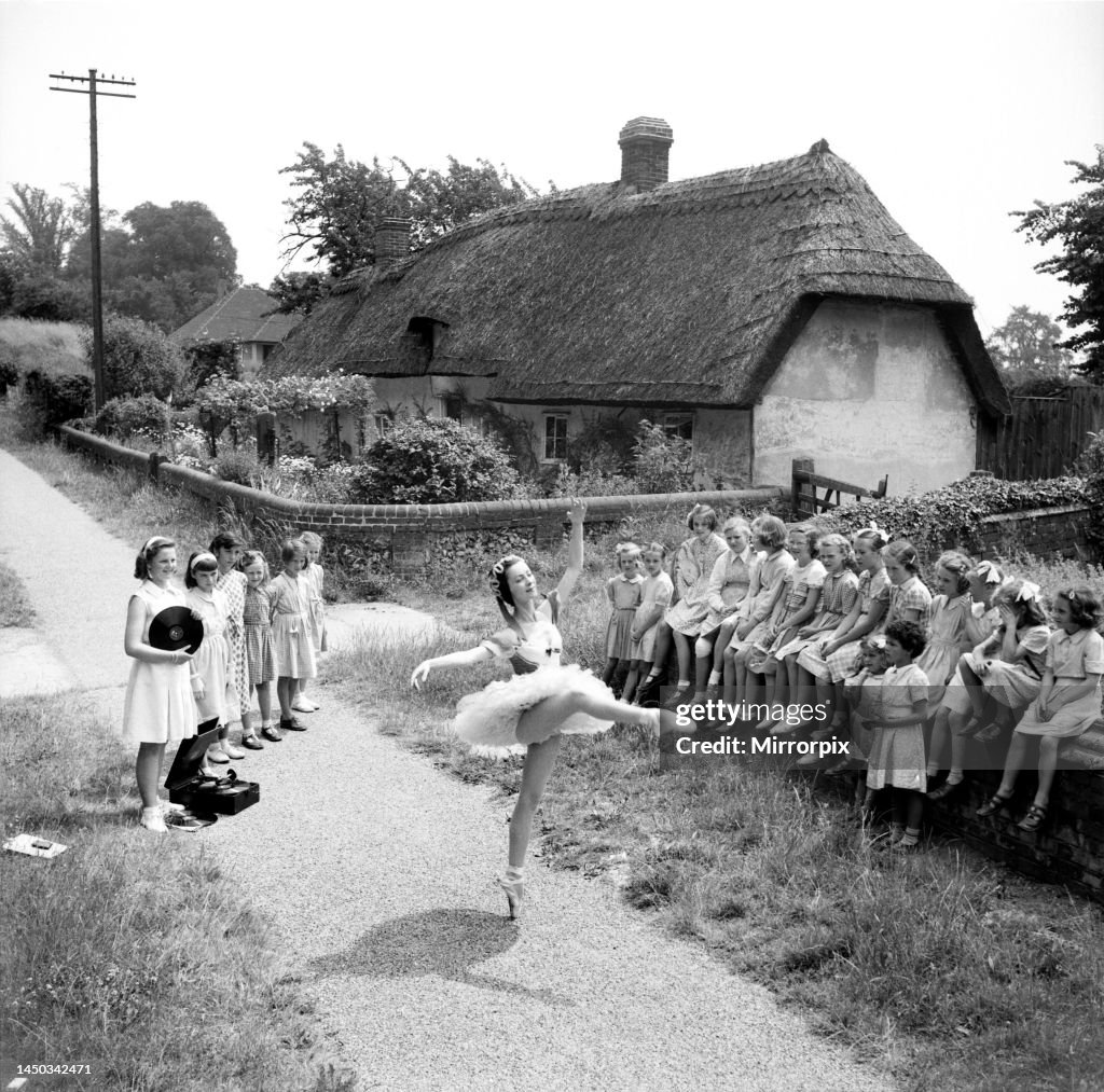 Ballerina Veronica Vail Dances For The Children Of Little Hadham ballerina-veronica-vail-dances-for-the-children-of-little-hadham
