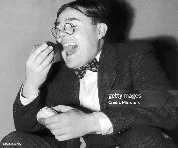 Actor Gerald Campion as Billy Bunter in January 1952.