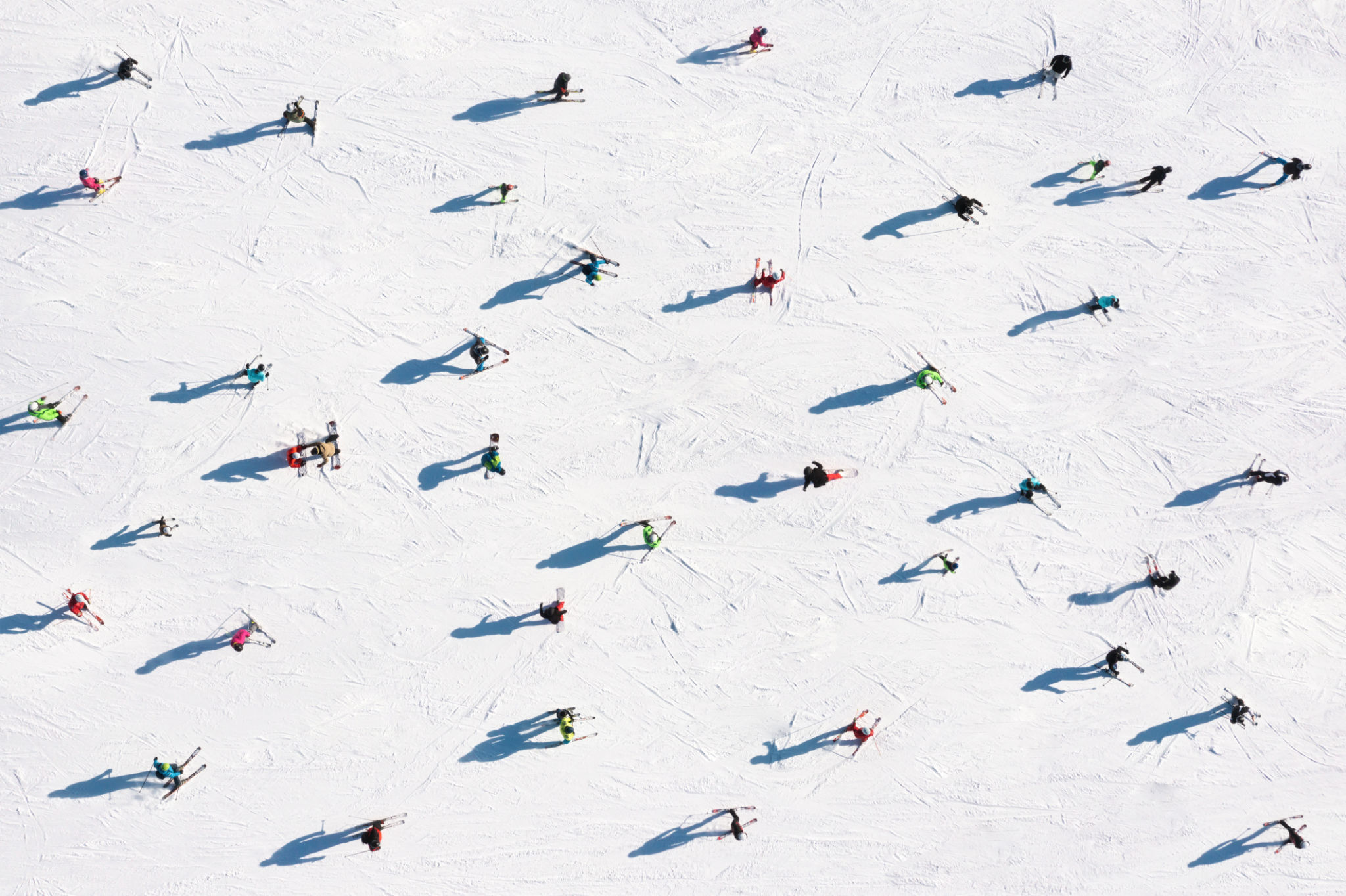 winter drone