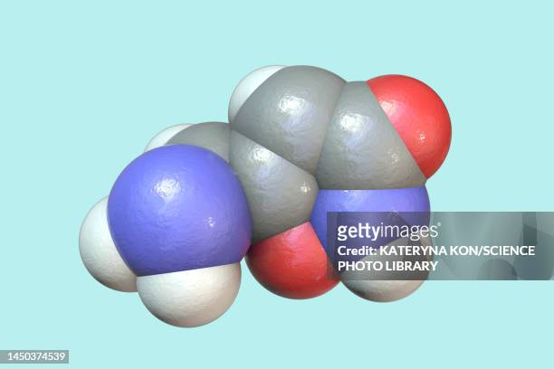 muscimol molecule, illustration - toadstool stock illustrations