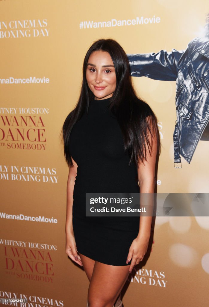 Coco Lodge attends the London Premiere of "I Wanna Dance With... News