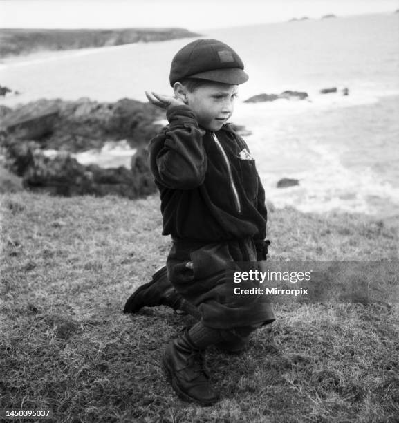 Great Blasket Island, Off The Dingle Peninsula, Co. Kerry, Ireland. January 1953.