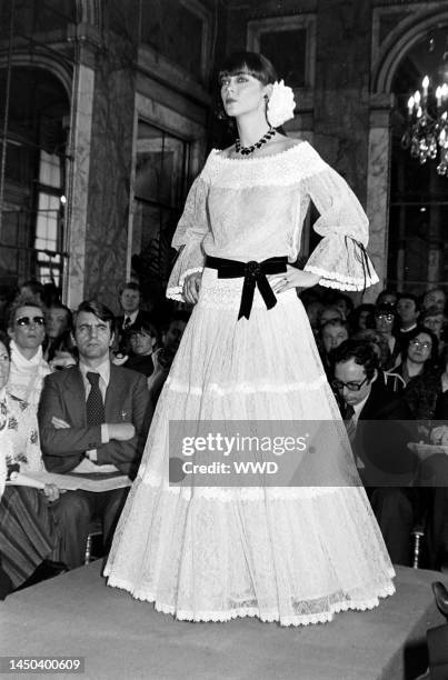 Yves Saint Laurent Spring-Summer 1977 Haute Couture Runway
