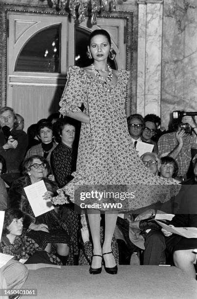 Yves Saint Laurent Spring-Summer 1977 Haute Couture Runway
