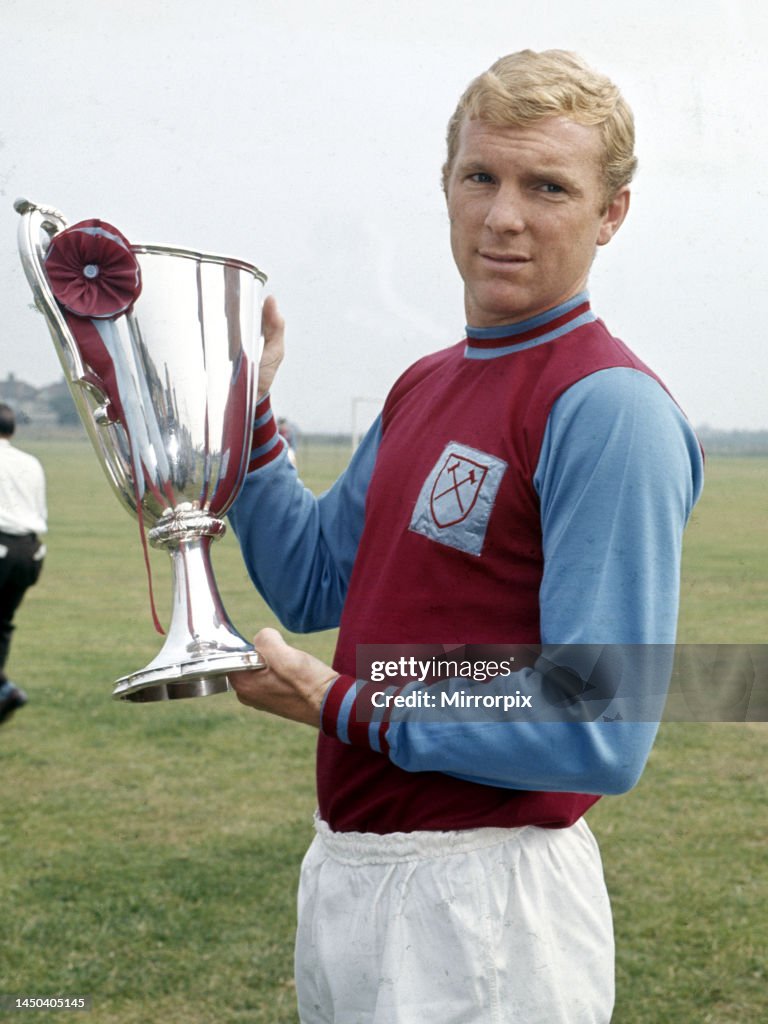 Bobby Moore Rangers West Ham Captain Bobby Moore shows the European Cup Winners Cup... News ...
