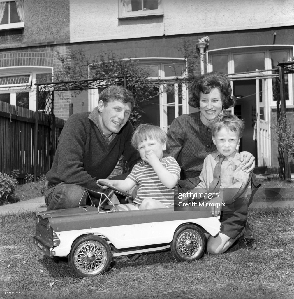 Actor John Line who stars in the TV series Emergency Ward 10 seen ...