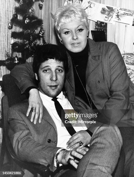 Singer Tom Jones spends Christmas at home in Wales with his wife Melinda after hearing that his sentimental ballad Green, Green Grass of Home hit the...