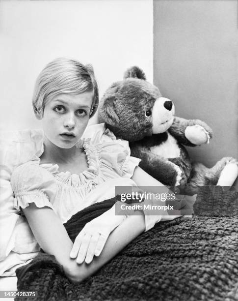 Twiggy was to be a guest of honour at Women of the Year luncheon at the Savoy Hotel, but was instead confined to bed, on doctors orders, because of a...