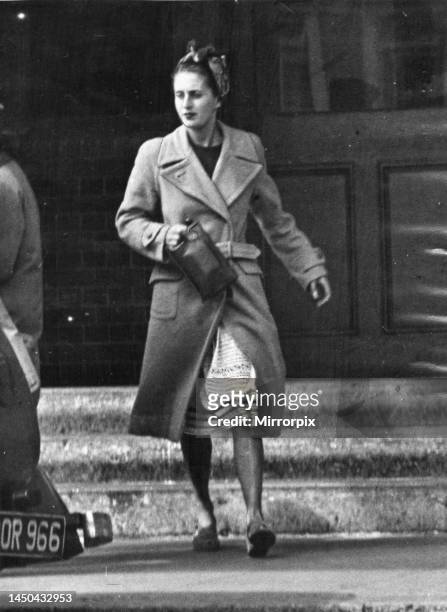 Yvonne Symonds a witness in the Neville Heath murder trial. 15th August 1946.