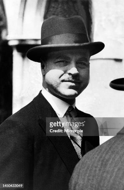Mr Ernest Simpson former husband of Wallis Simpson who married the Prince of Wales , circa 1930.