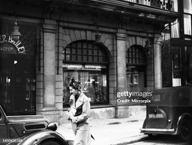 Yvonne Symonds a witness in the Neville Heath murder trial. 15th August 1946.