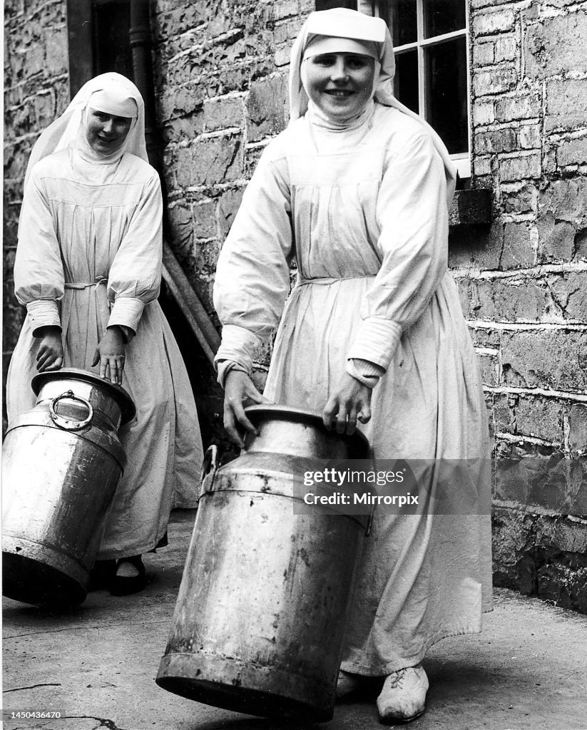 Sister Mona and Sister Benignus of Loughglynne Convent