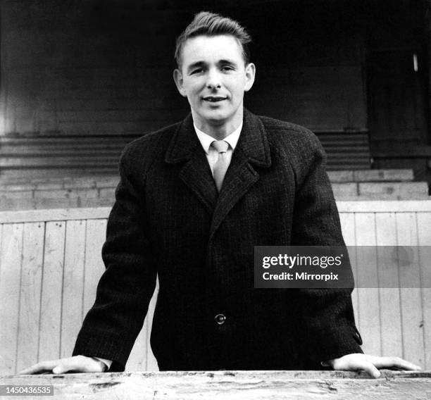 Brian Clough, manager of Hartlepool United, 4th November 1965.