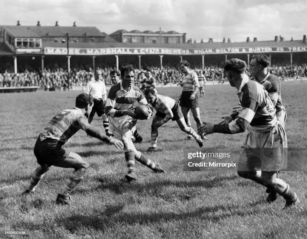 Wigan v. Italy, Rugby in 1950