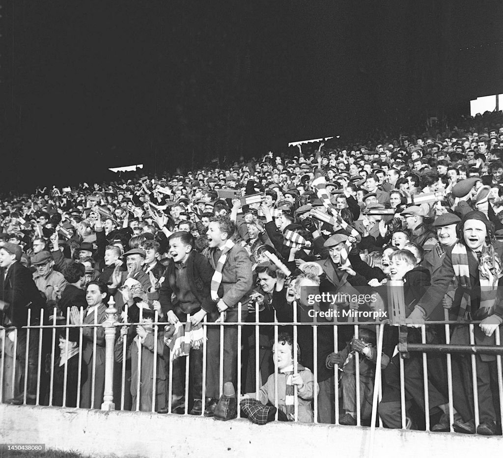 Sheffield United v Watford football match at Bramall Lane - 1960