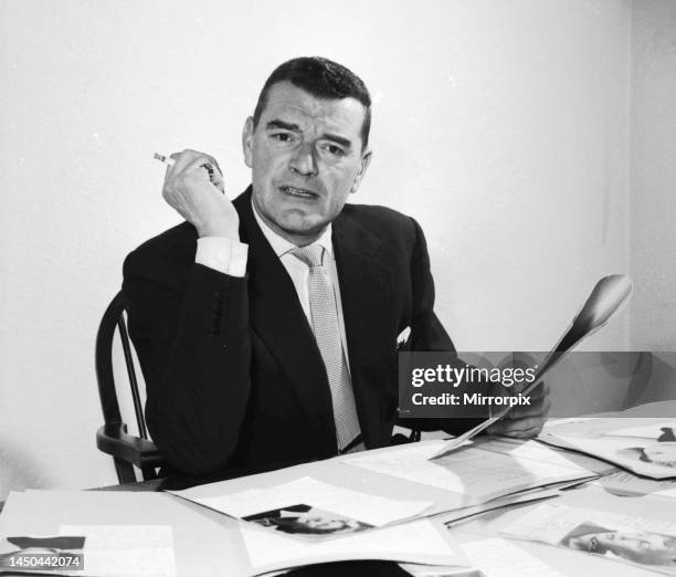 Actor Jack Hawkins in 1958.