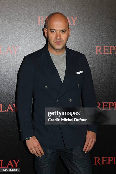 Matteo Sinigaglia attends the Replay & Simple Minds Concert at Hotel Martinez on May 22, 2012 in Cannes, France.