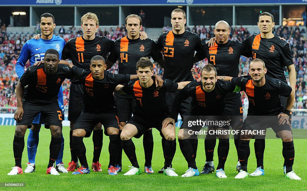 The national football team of Netherland's Dutch's striker Jeremain