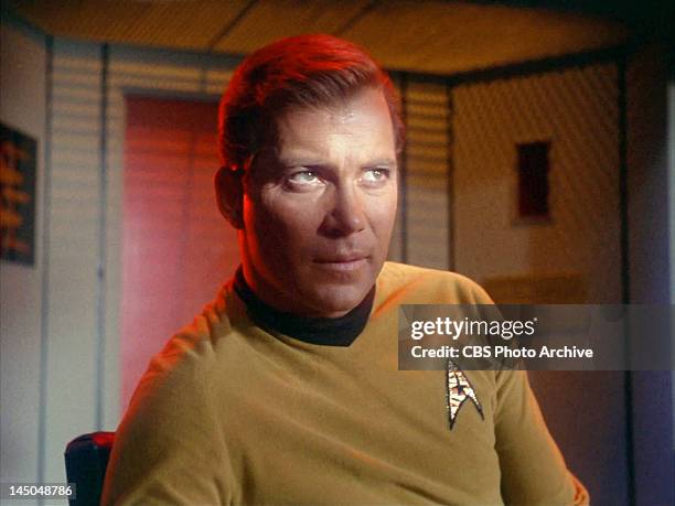 William Shatner as Captain James T. Kirk in the STAR TREK episode, "Balance of Terror." Original airdate, December 15 season 1, episode 14. Image is...