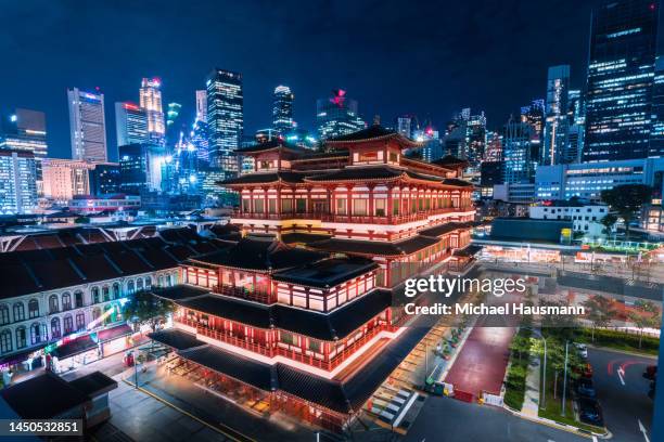 the temple - singapore stad stockfoto's en -beelden