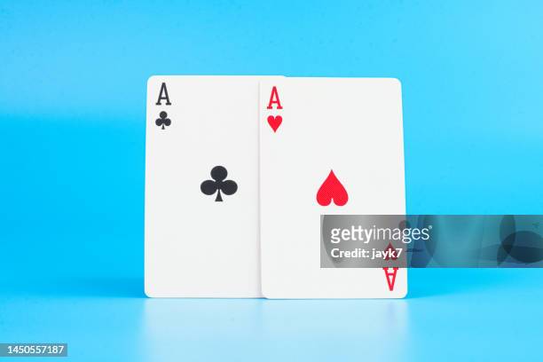 ace cards - ace stock-fotos und bilder