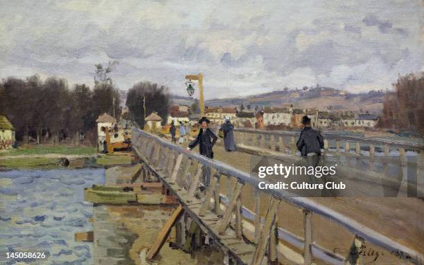 Footbridge at Argenteuil, 1872