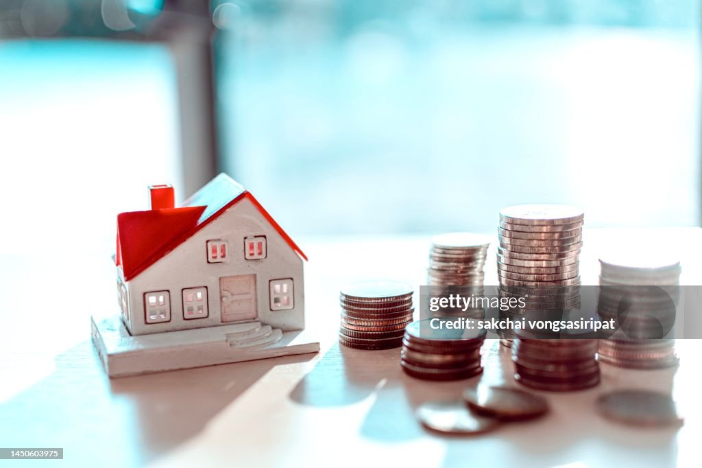 Home concept, Home savings, Selling home