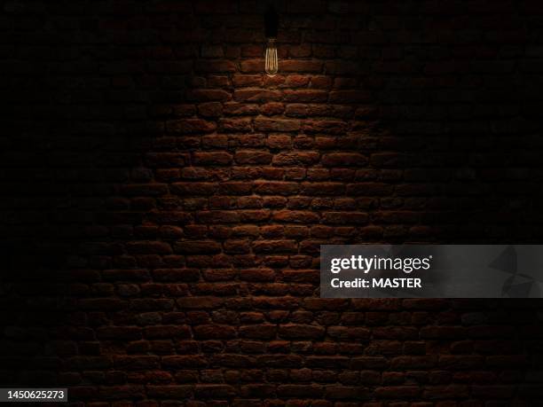 full frame shot of brick wall - parede de tijolo imagens e fotografias de stock