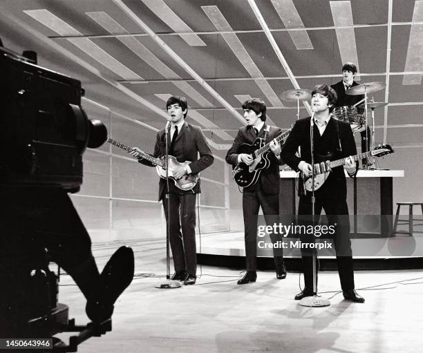 The Beatles first live US performance on CBS's Ed Sullivan Show. The Beatles performed five songs and filmed a pre-recording of an additional...