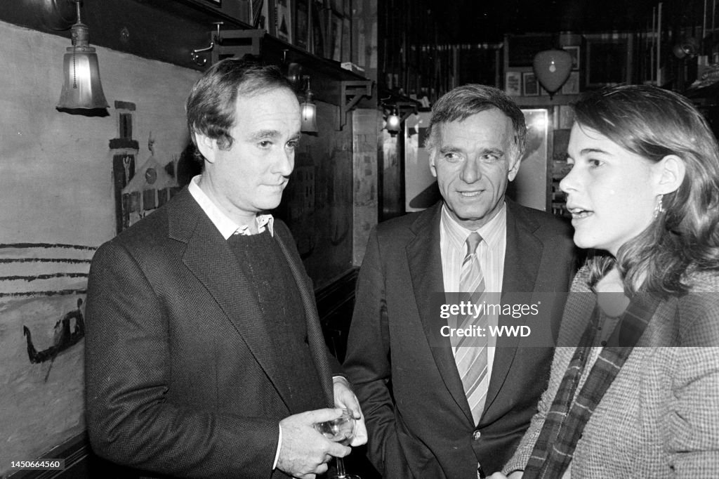 Film producer Keith Barish and agent and film producer Freddie Fields ...