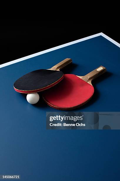 2-Pack Table Tennis Bats – Assorted Colors, Unbranded Ping Pong Paddles