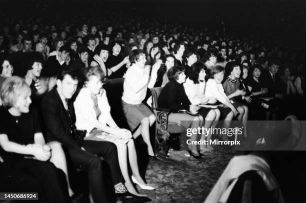 Beatles concert at the Odeon Theatre, Cheltenham. 1st November 1963.