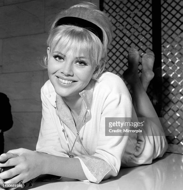 Actress Britt Ekland. 28th January 1964.