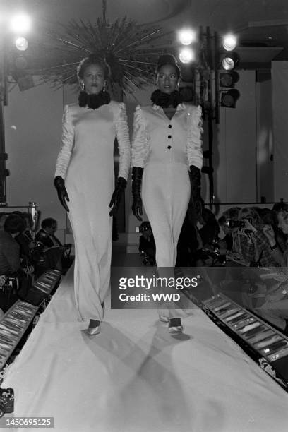 Model Alva Chinn and Beverly Johnson