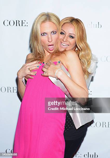 Personalities/Singers Debbie Gibson and Aubrey O'Day attend an Exclusive Panel Discussion as Celebrity Apprentice Contestants Reunite at CORE: club...