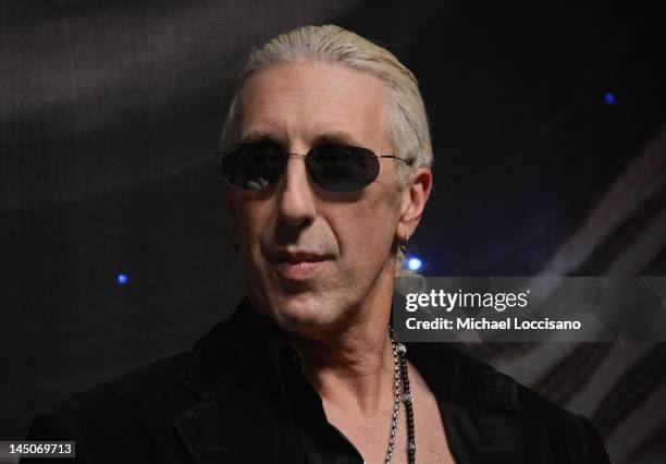 Personality/Singer Dee Snider takes part in an Exclusive Panel Discussion as Celebrity Apprentice Contestants Reunite at CORE: club on May 22, 2012...