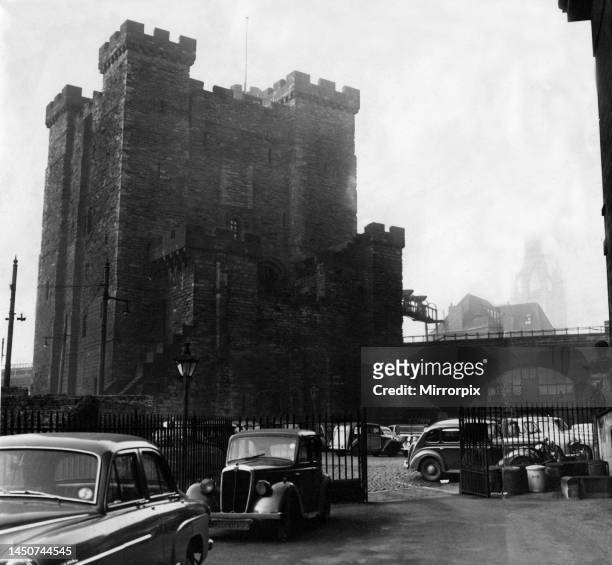 The Castle Keep at Newcastle 1st January 1954.