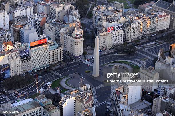 city of buenos aires, argentina - obelisco stock pictures, royalty-free photos & images